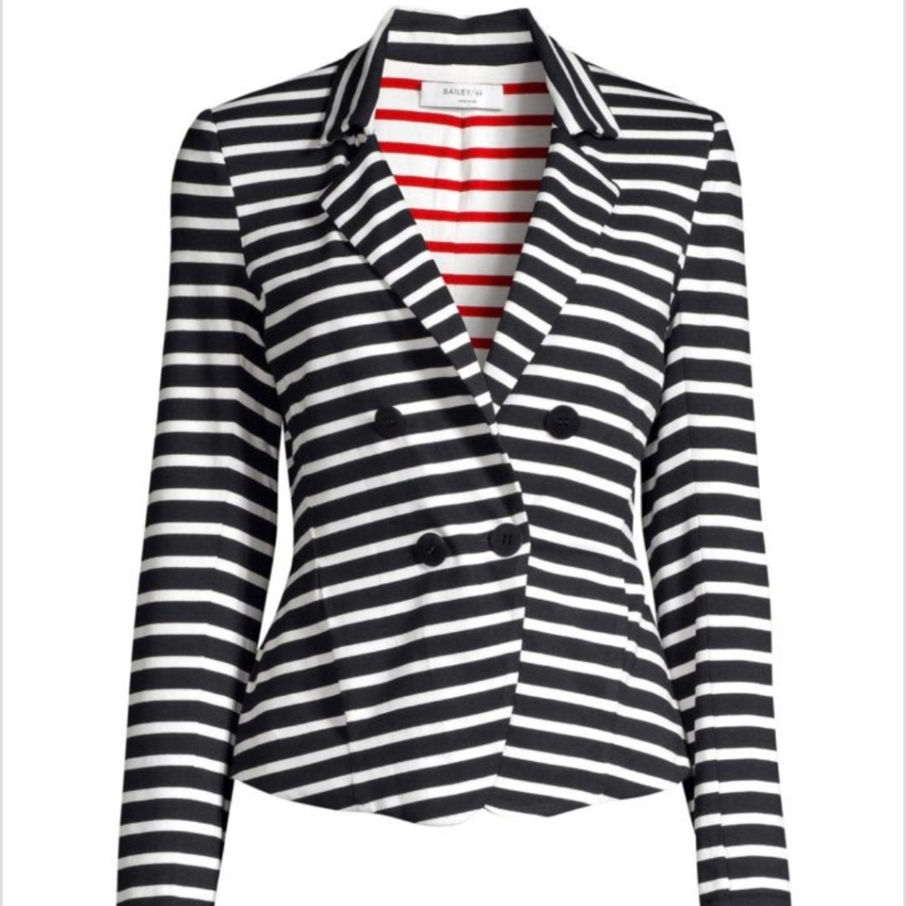 BAILEY 44 Joie D Vivre Venice Stripe Blazer Jacket